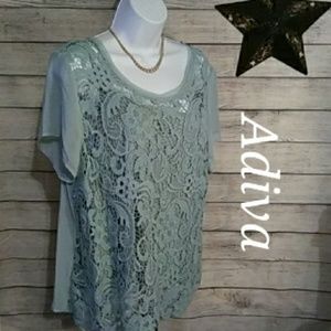 Adiva Lace Top & Cami